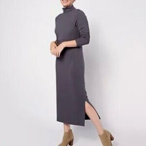 Women with Control LS Dress with Tummy Control Blu-Tec Control System Size S